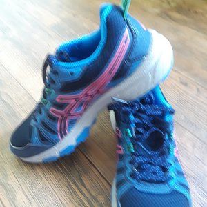 Asics 6 1/2 Gel Venture 7 Navy Tennis Shoes 👟